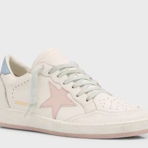 Golden Goose Nmx Ballstar Mixed Sneaker- Size 9